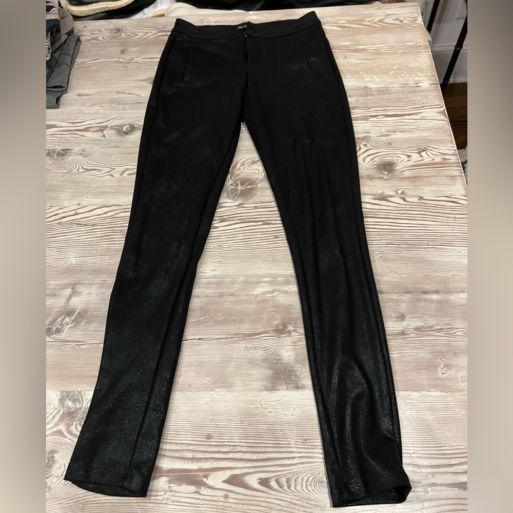 Faux wax pant